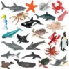 031f7829-6ba5-4c9f-8161-80b7f963095b 24pcs OceanBreeze Mini Marine Animal Figurine Set