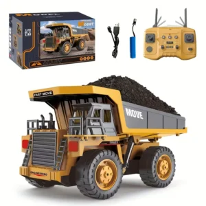 0ca1e07d-4d9e-4f19-8fd4-e37fce11c414 Rechargeable RC Dump Truck Toy
