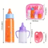 0cbefe56-bf32-4e1e-88bb-42de256564a7 DOLL MEET My Sweet Baby Disappearing Liquid Doll Feeding Set