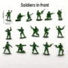 16pcs Simulation Military Model Soldiers