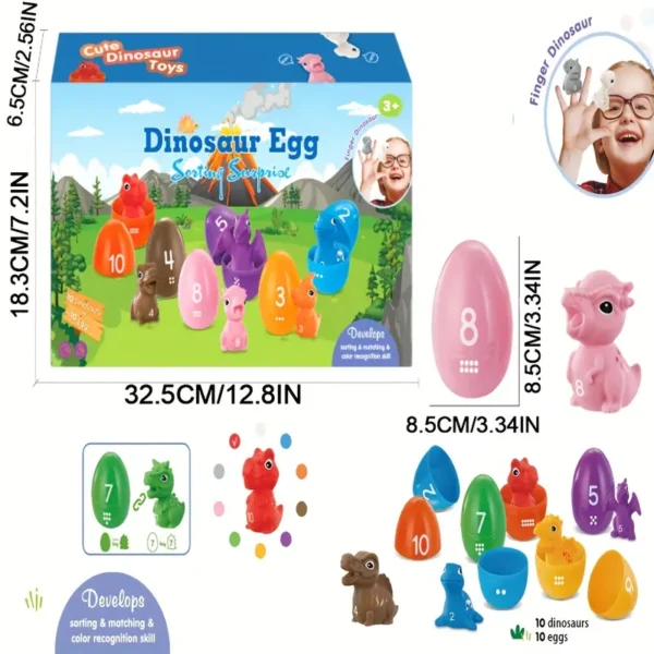 10 Dinosaur Eggs