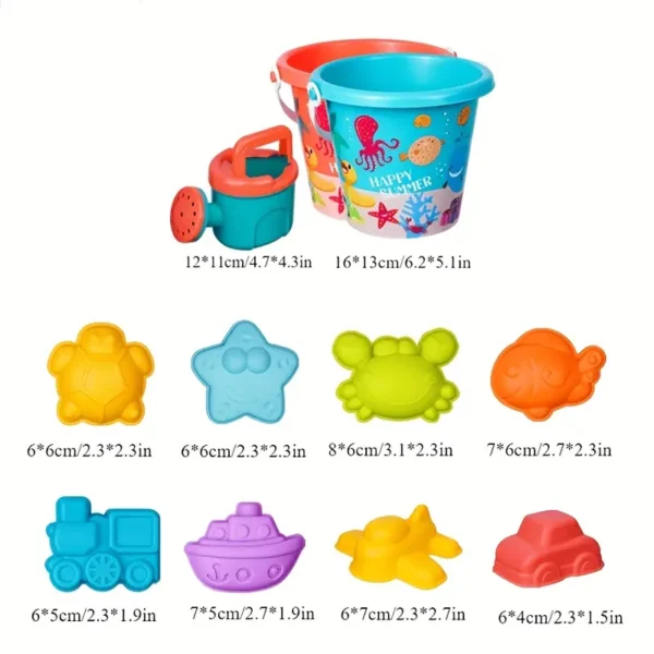 16pcs Kids Beach Toy Set